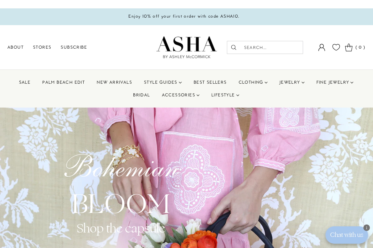 Asha By ADM homepage screenshot