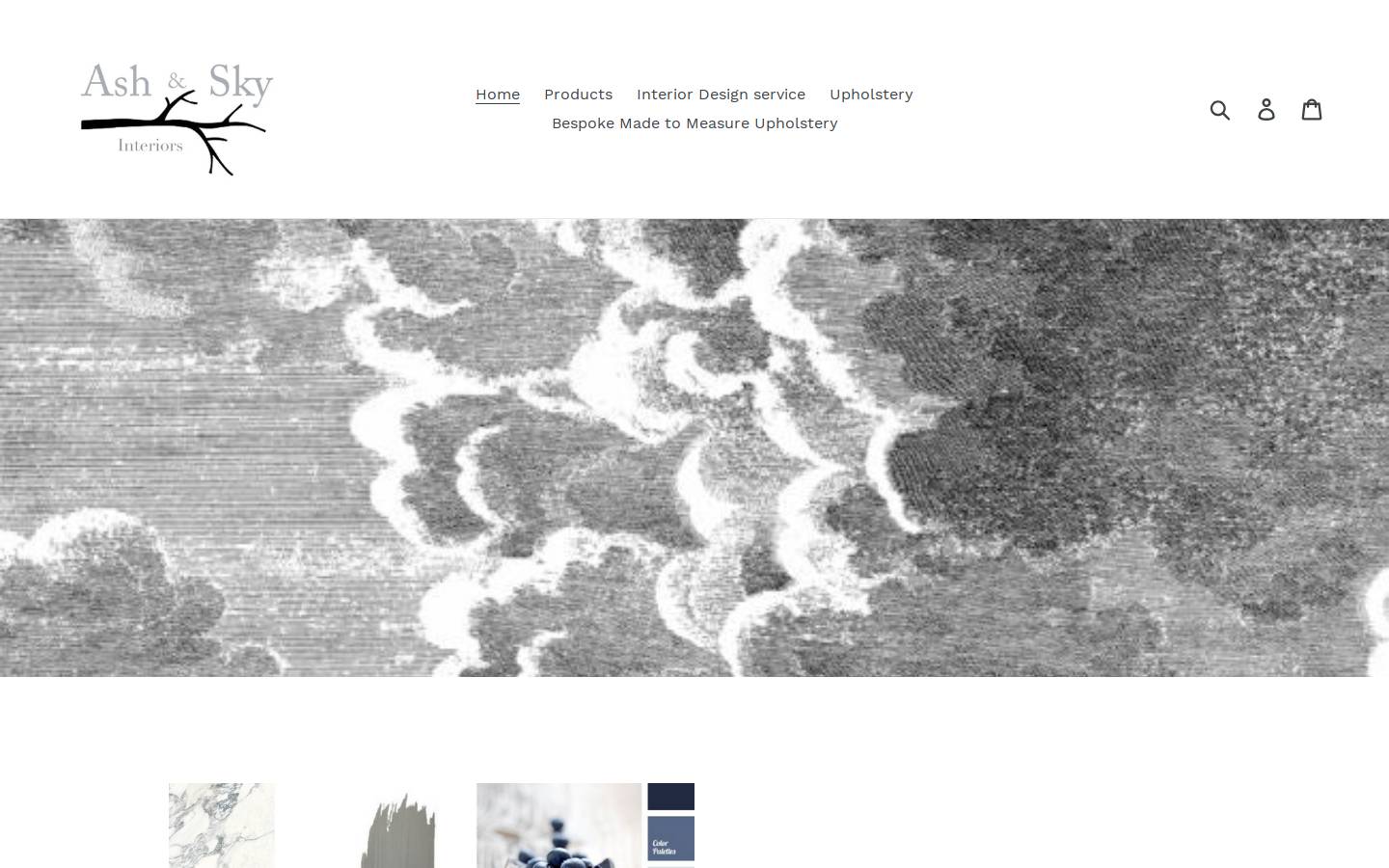 ashandsky.co.uk homepage screenshot