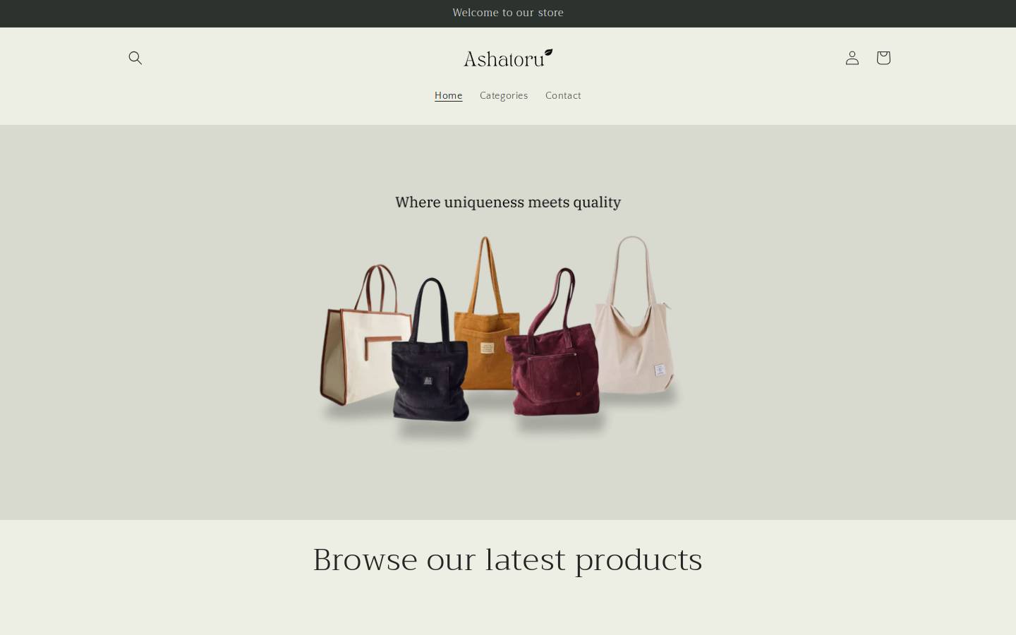 ashatoru.com homepage screenshot