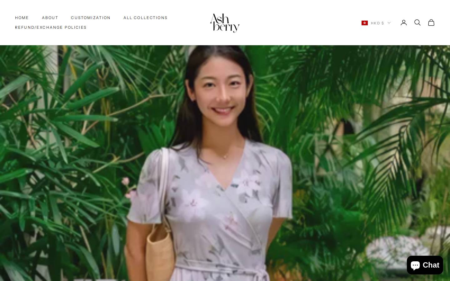 ashberry.shop homepage screenshot