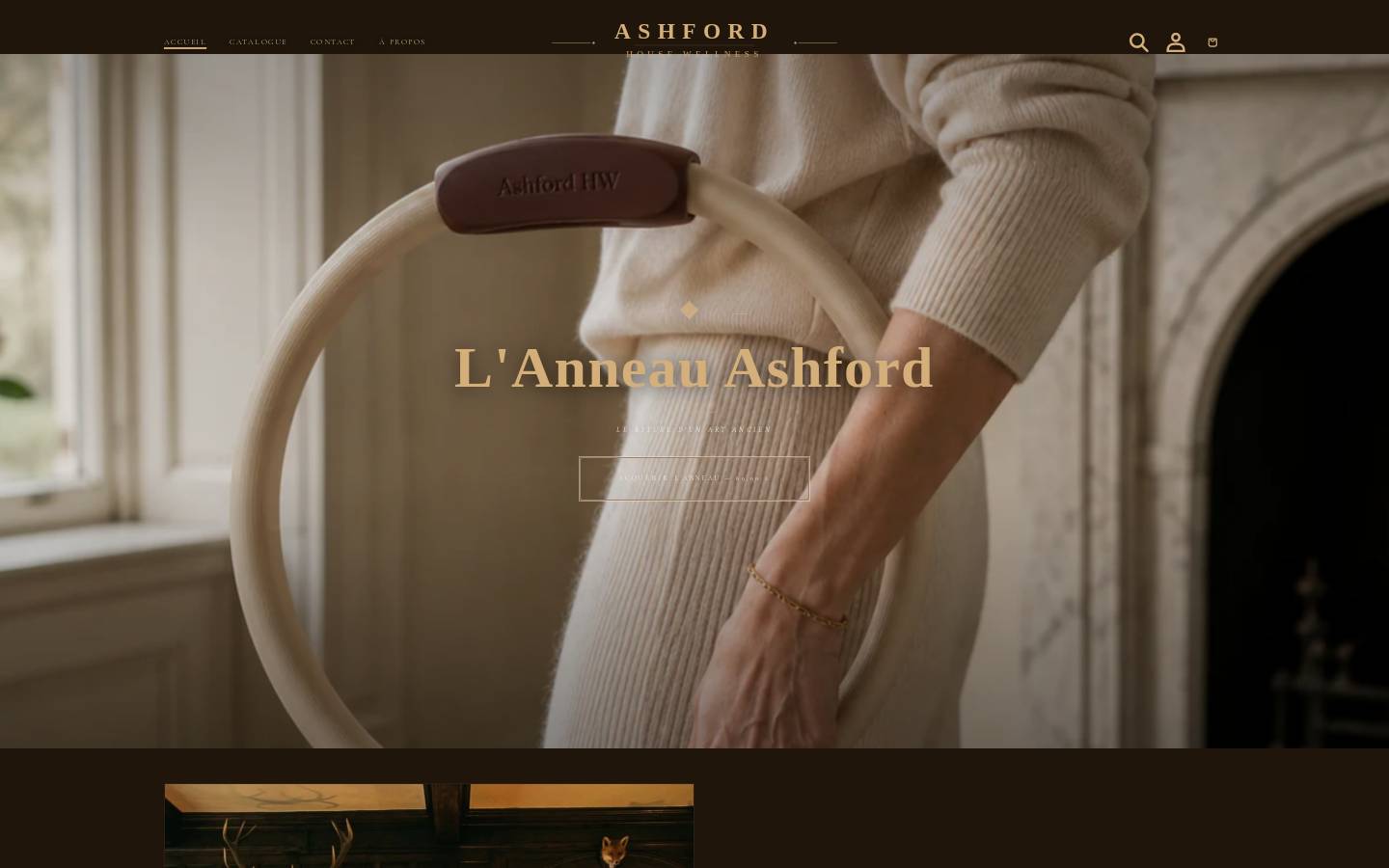 ashfordhousewellness.com homepage screenshot