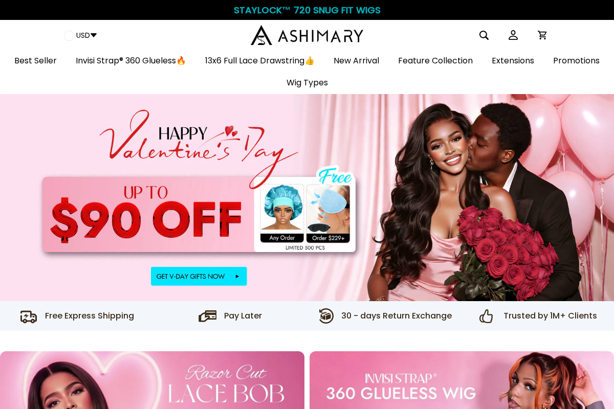 Ashimaryhair homepage screenshot