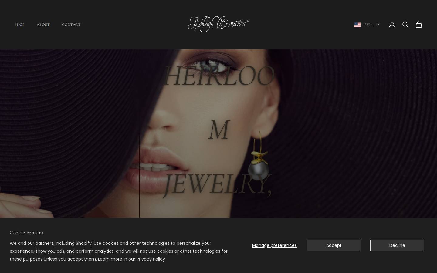 ashleighbranstetter.com homepage screenshot