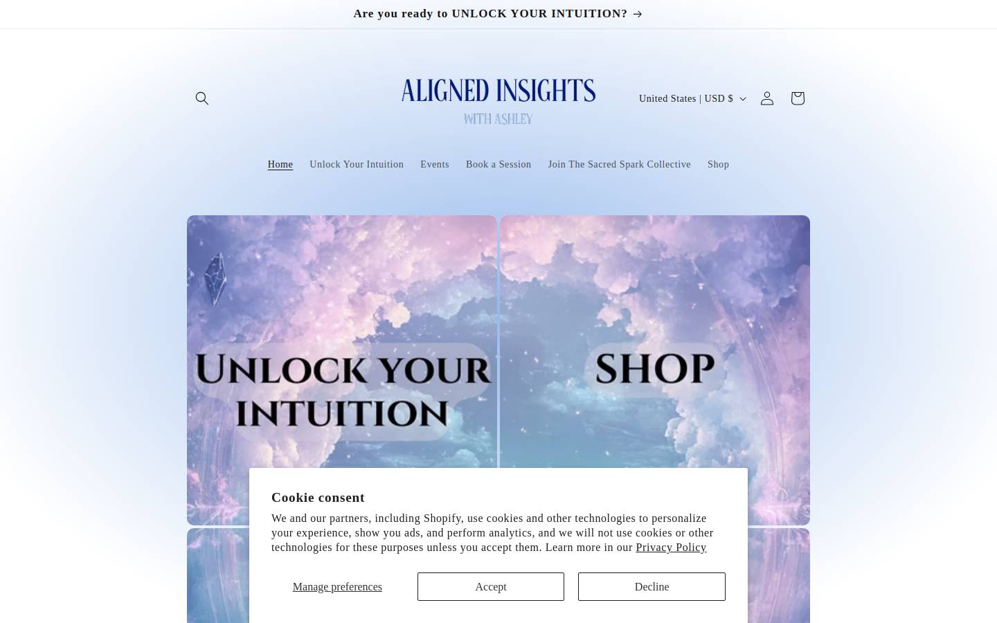 ashleyakeller.com homepage screenshot
