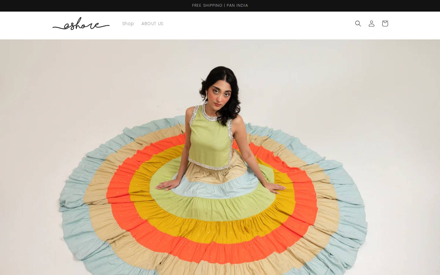 ashorelifestyle.com homepage screenshot