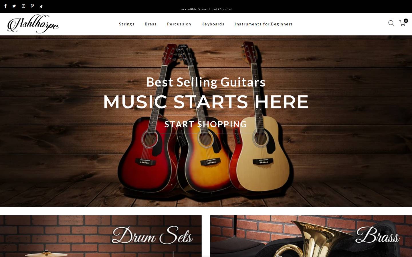ashthorpe.com homepage screenshot