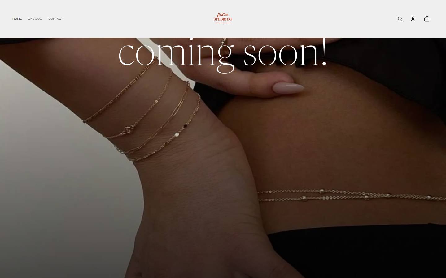 ashtonstudioco.com homepage screenshot