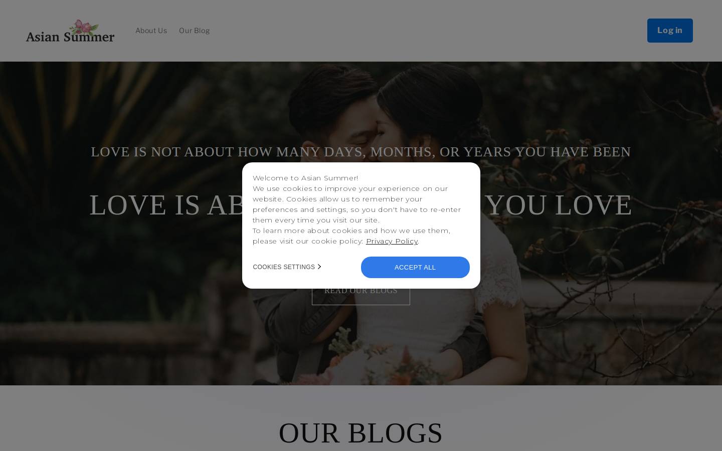 asian-summer.com homepage screenshot