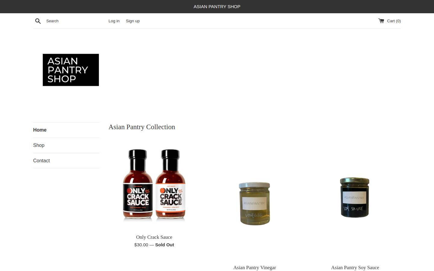 asianpantry.com homepage screenshot
