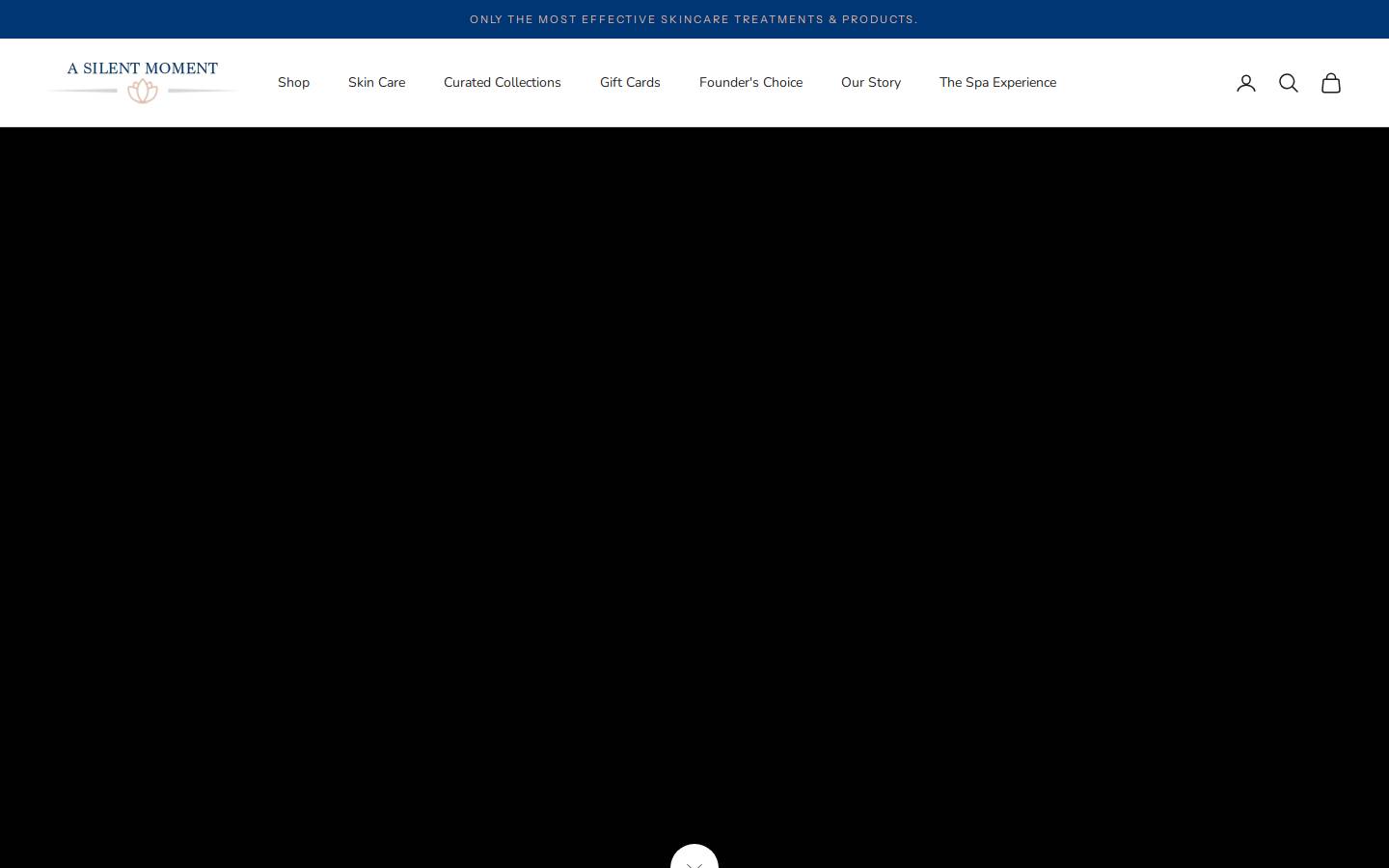 asilentmomentorganics.com homepage screenshot