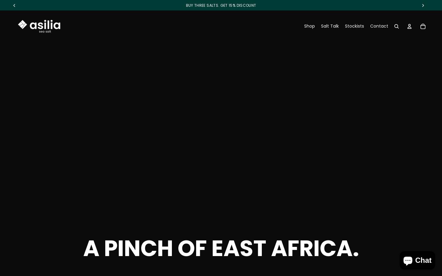 asiliasalt.com homepage screenshot