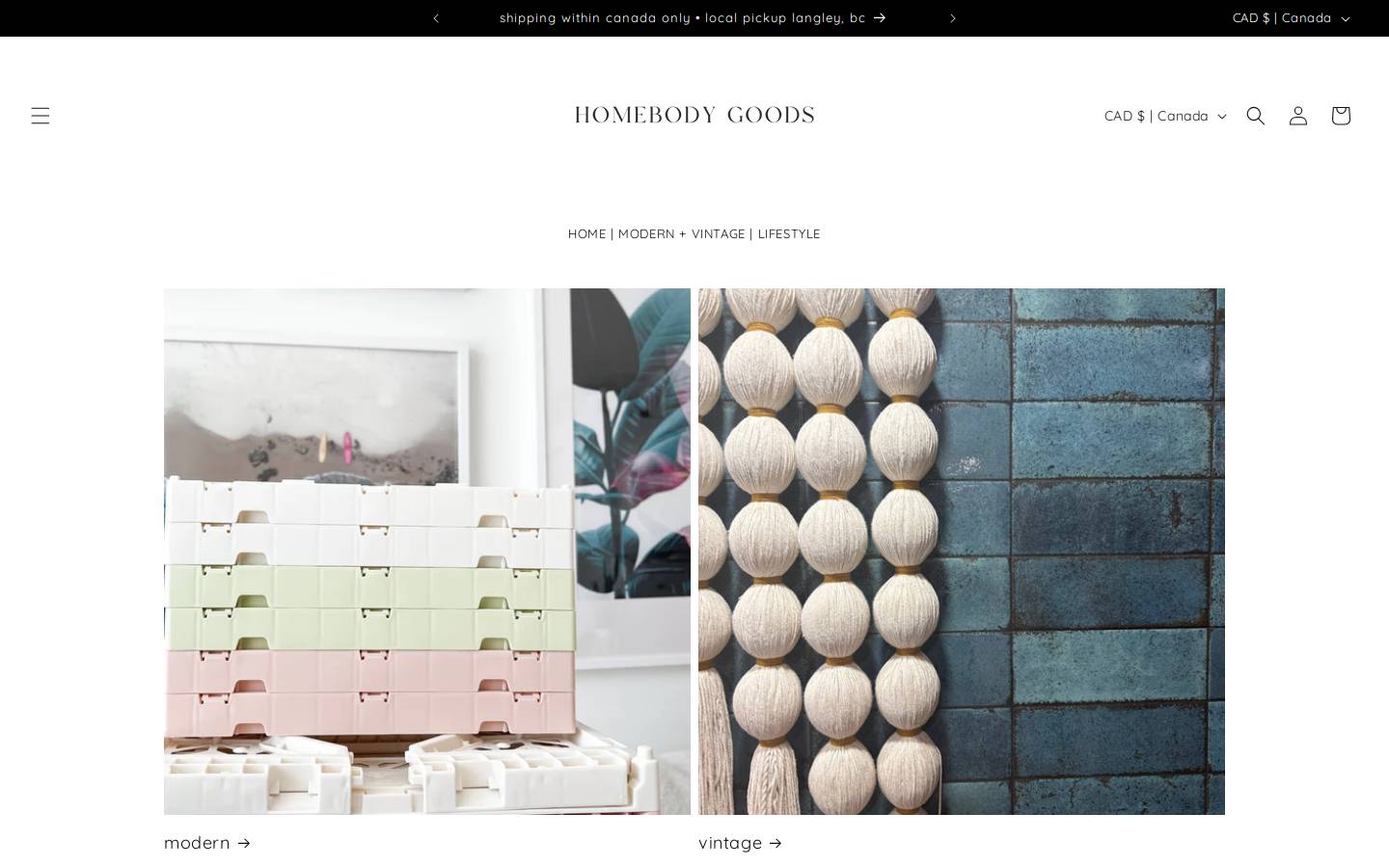 asimplehomebody.com homepage screenshot