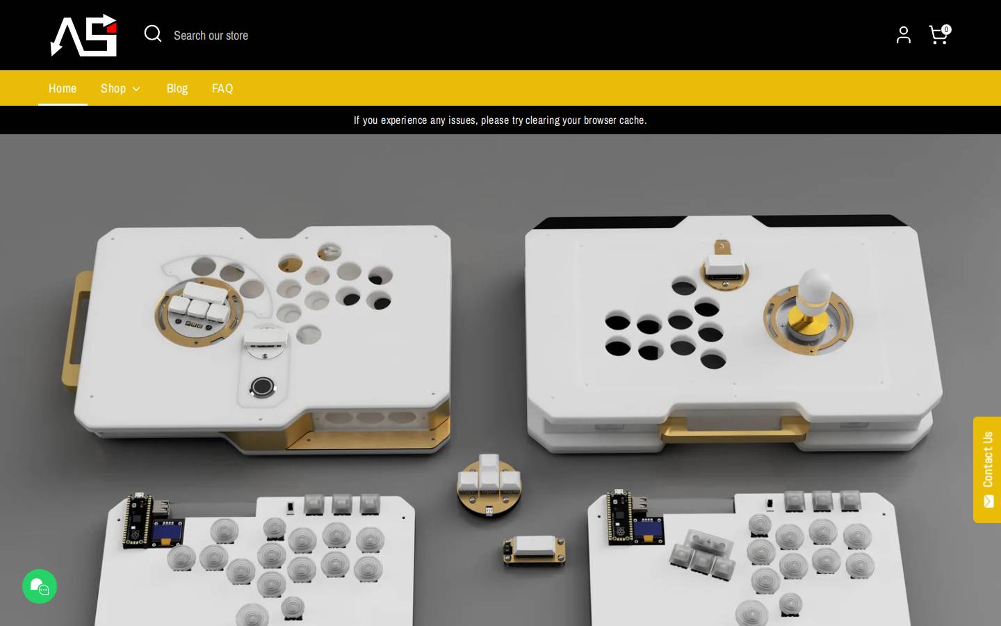 Asindo homepage screenshot