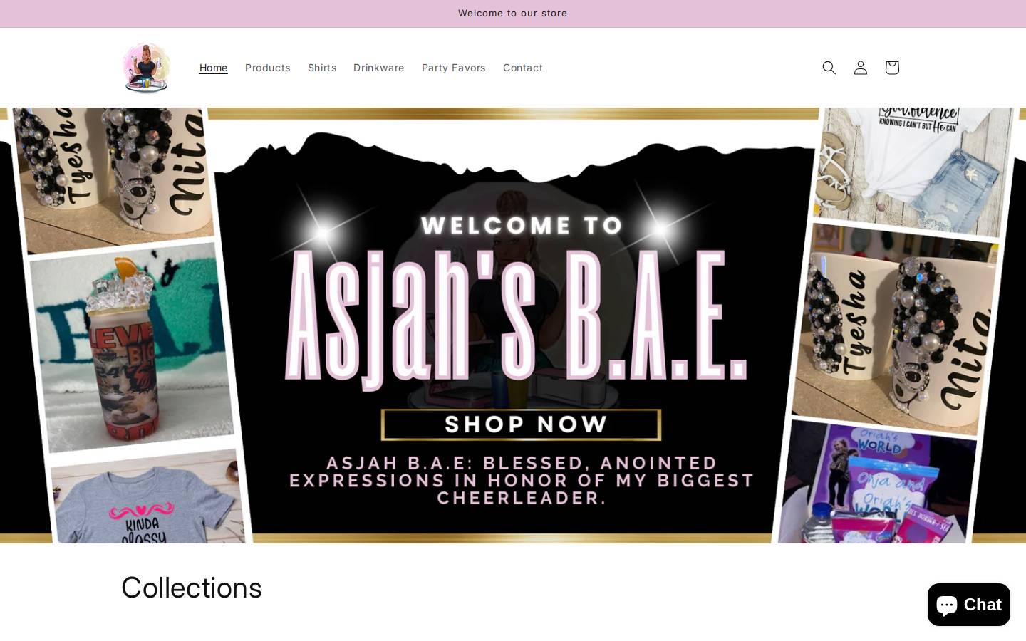 asjahsbae.com homepage screenshot