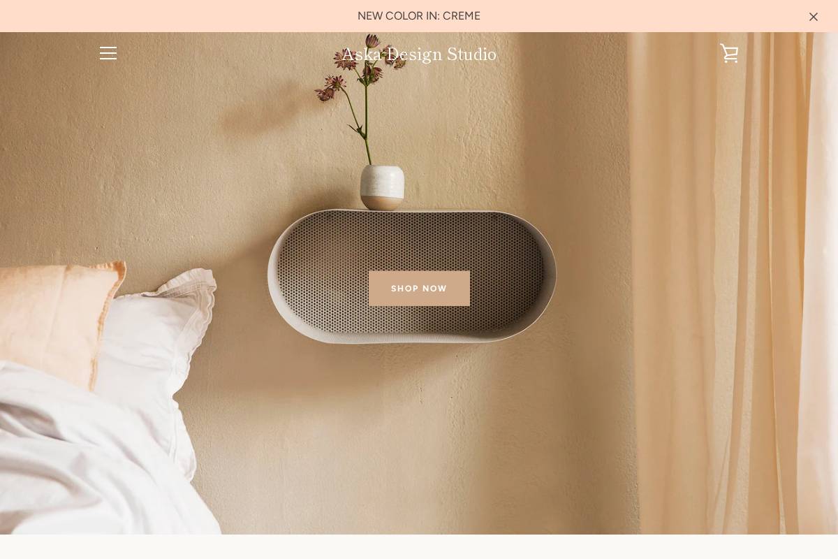 askadesignstudio.se homepage screenshot