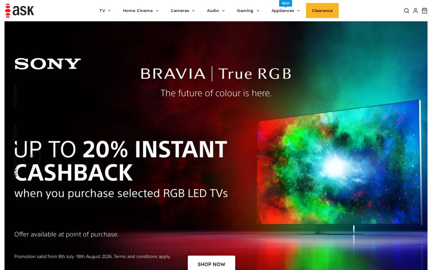 AskDirect homepage screenshot