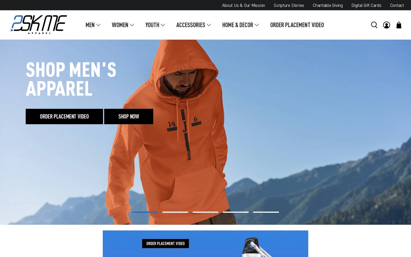 askmeapparel.com homepage screenshot