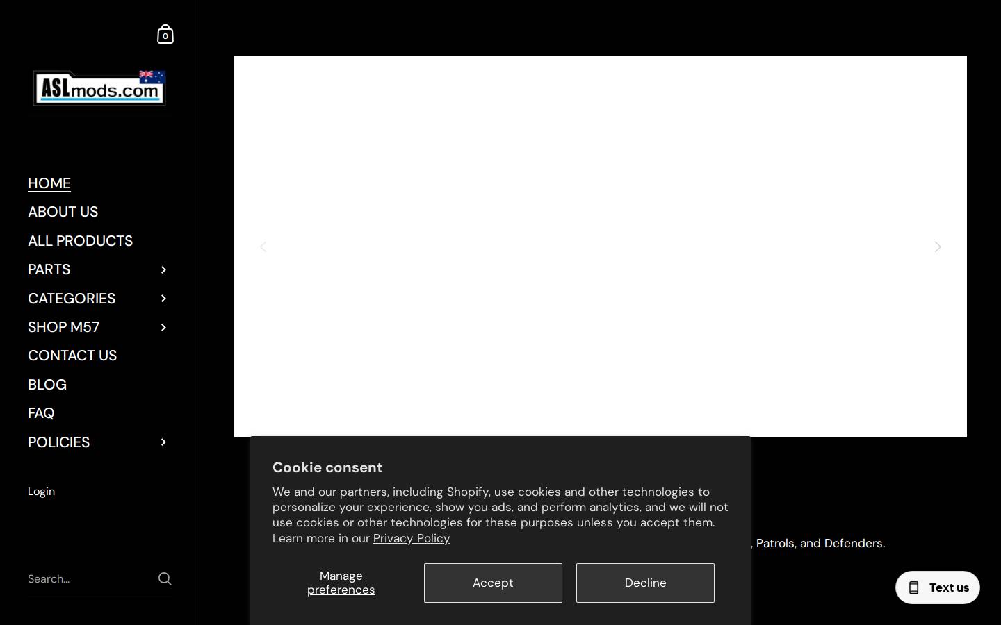 aslmods.com homepage screenshot