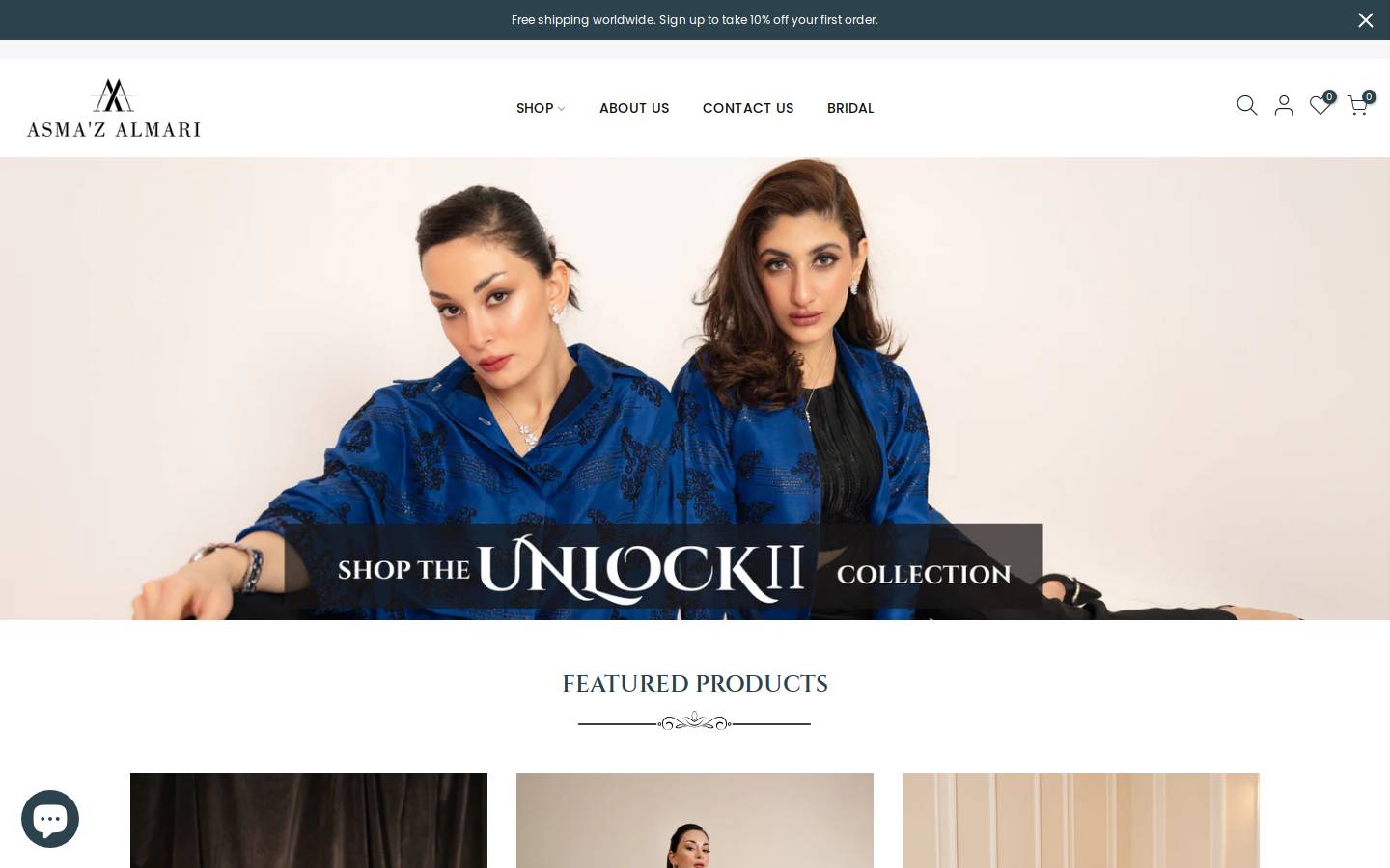 asmazalmari.com homepage screenshot