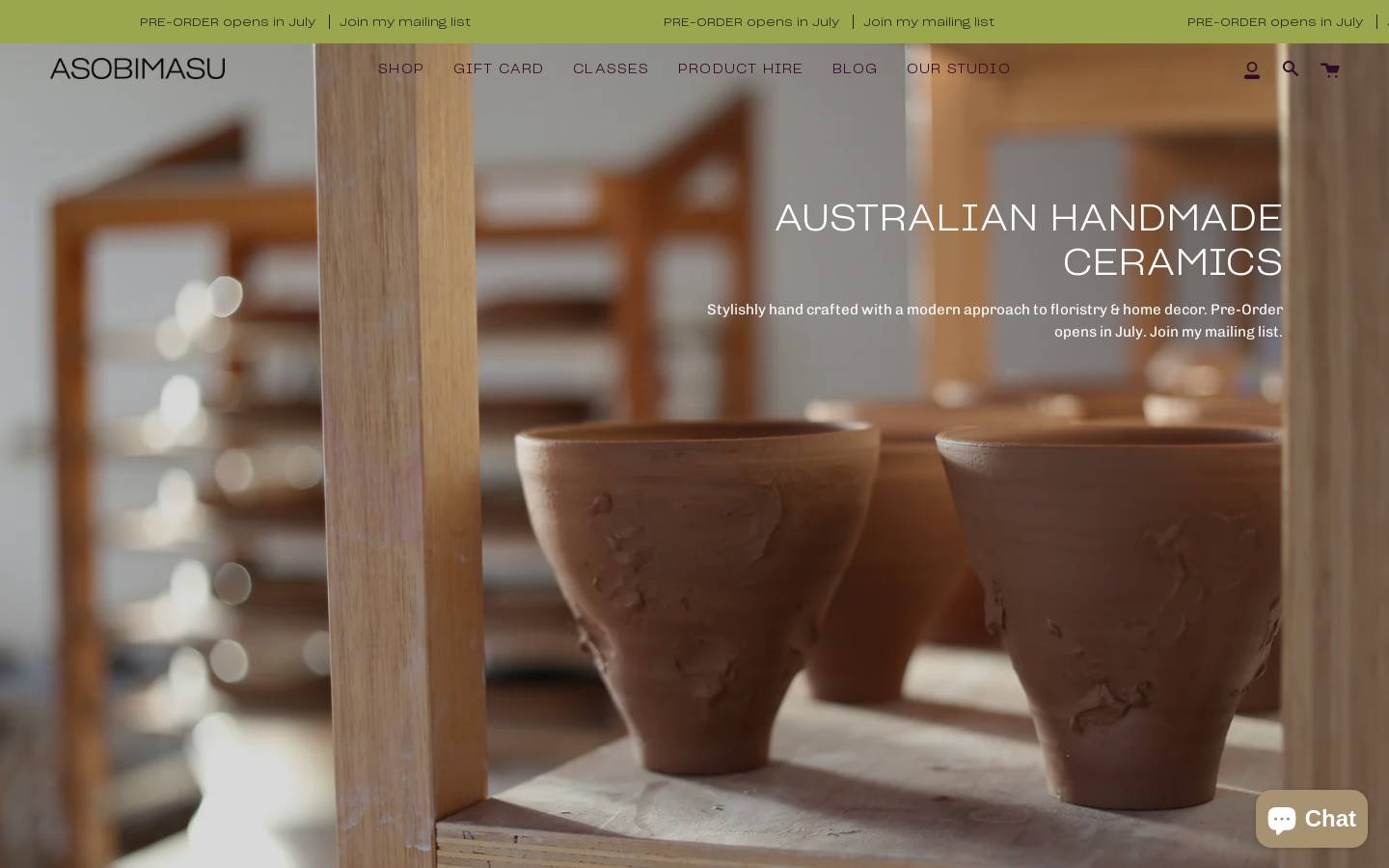 asobimasuclay.com homepage screenshot