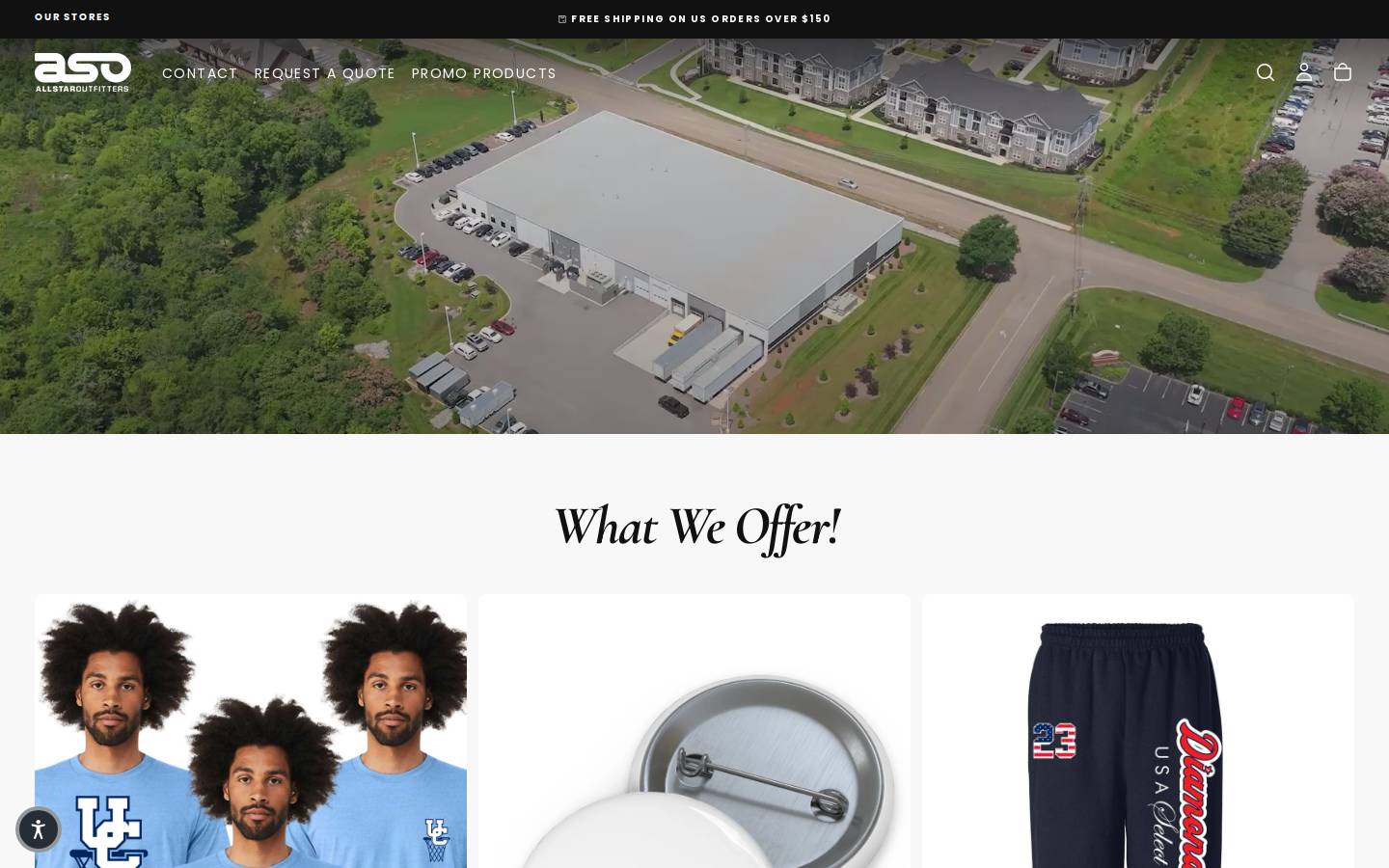 asocustom.com homepage screenshot