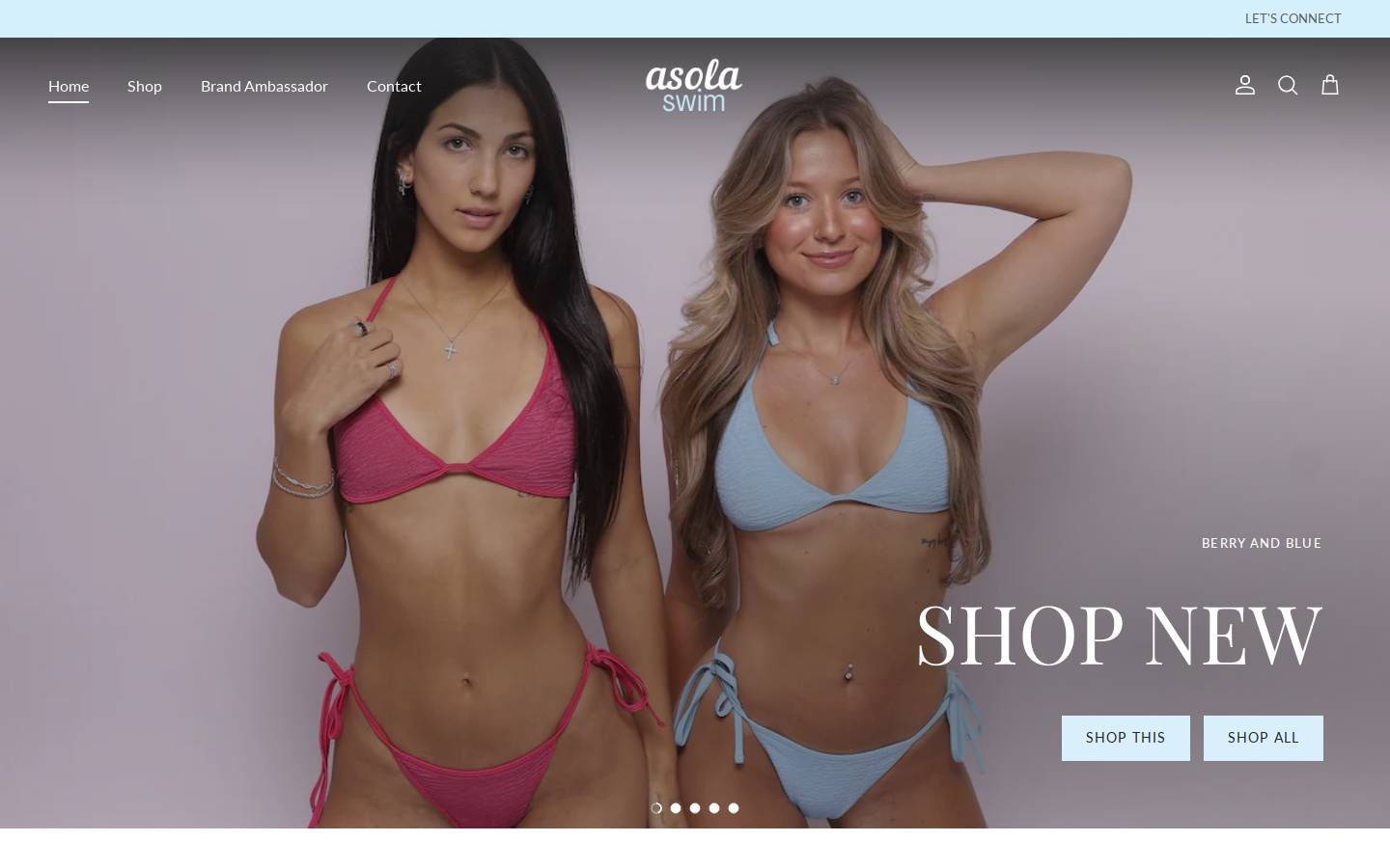 asolaswim.com homepage screenshot