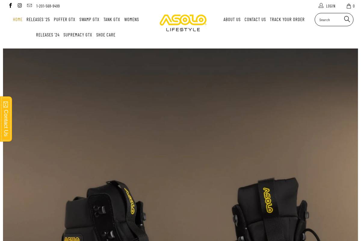 asolostyles.com homepage screenshot
