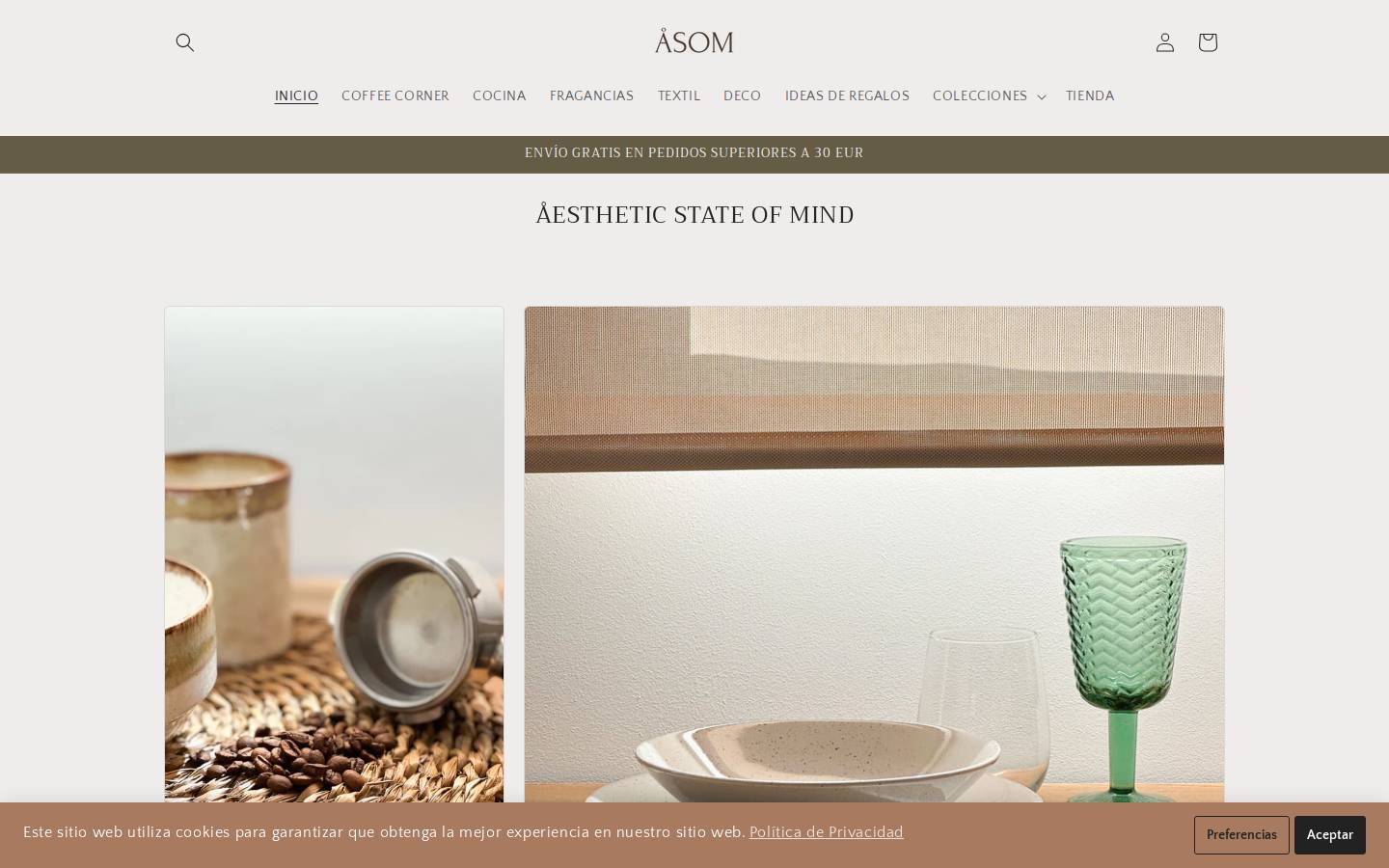 asomthebrand.com homepage screenshot