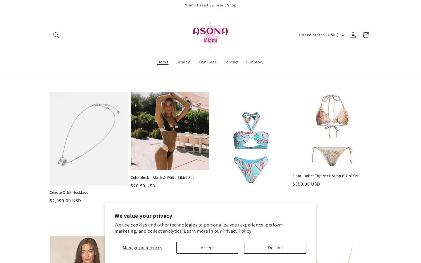 asona.shop homepage screenshot