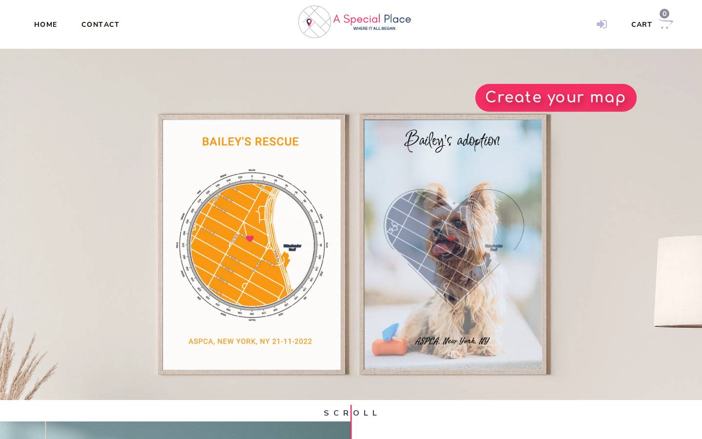 aspecialplace.shop homepage screenshot