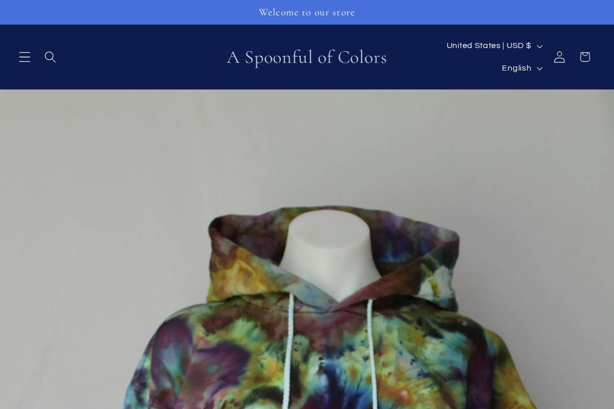 aspoonfulofcolors.com homepage screenshot