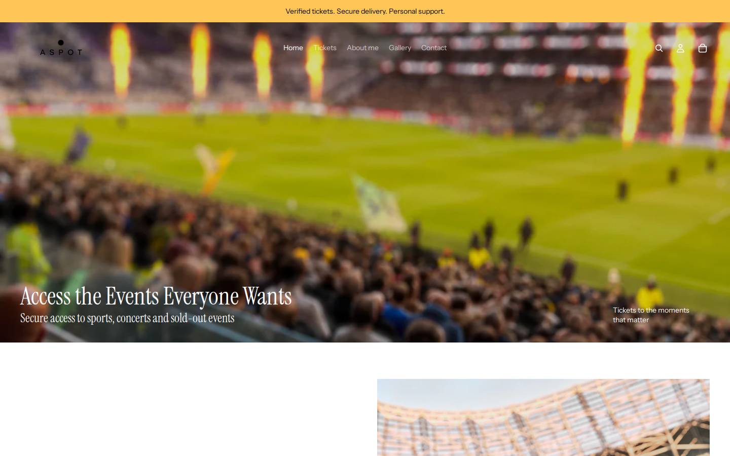 aspot.ch homepage screenshot