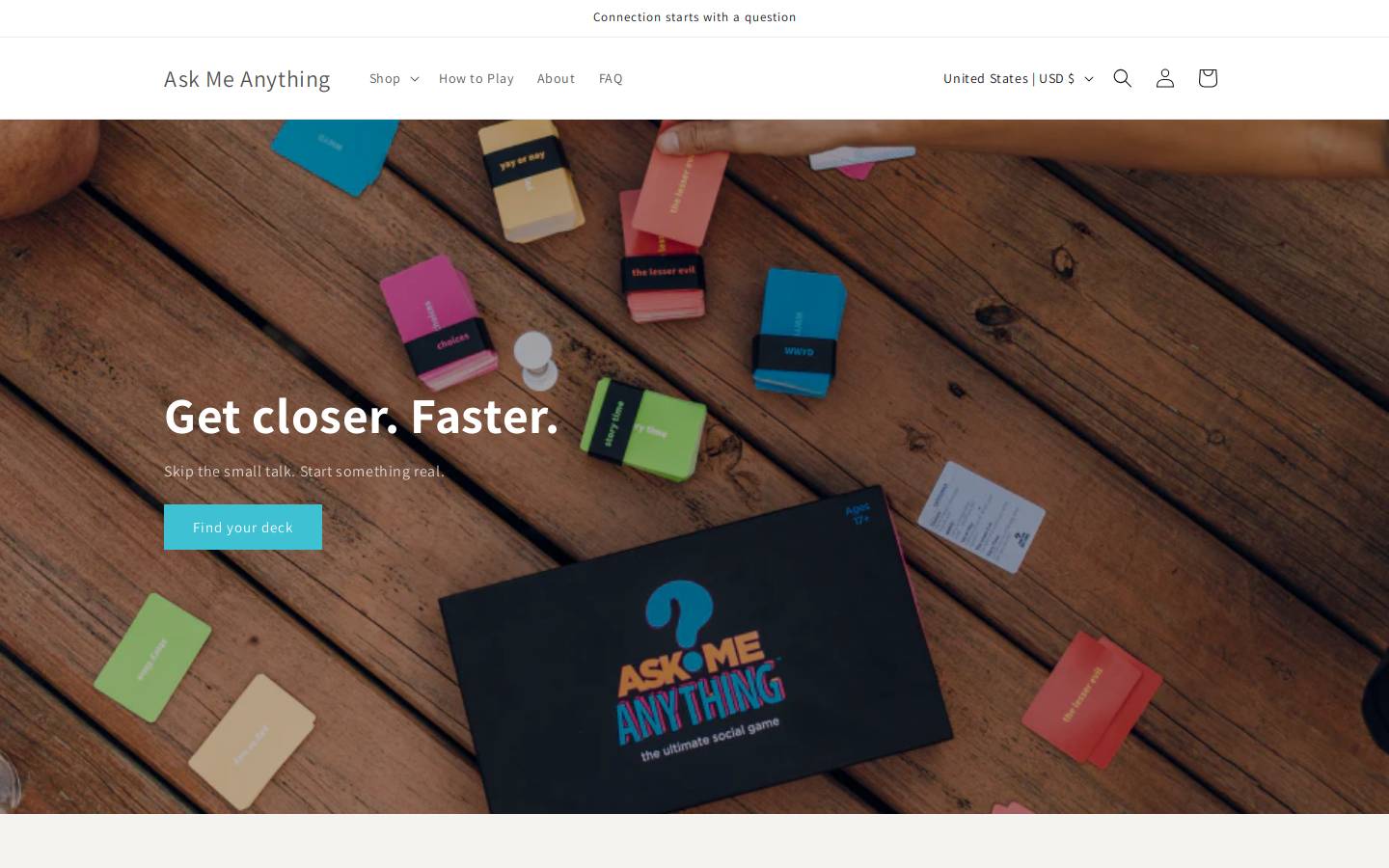 asqmeanything.com homepage screenshot