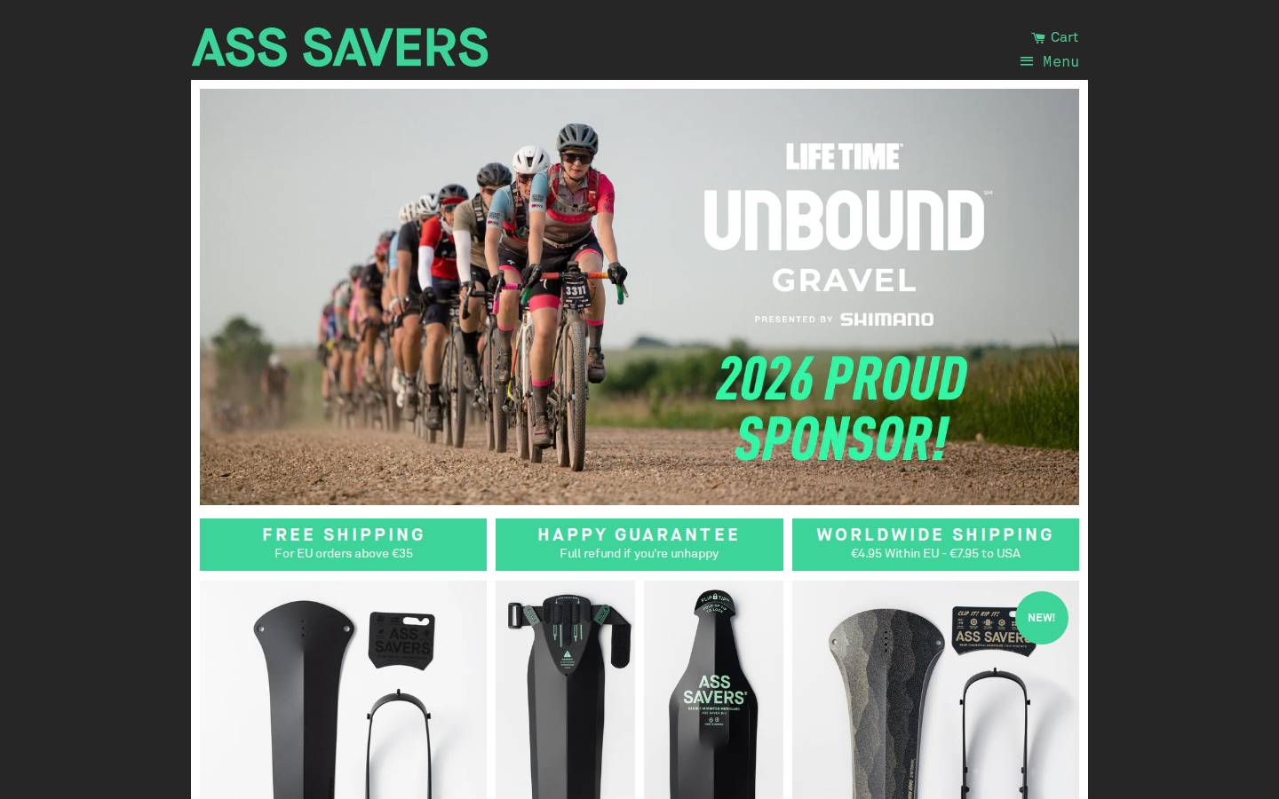 ass-savers.com homepage screenshot