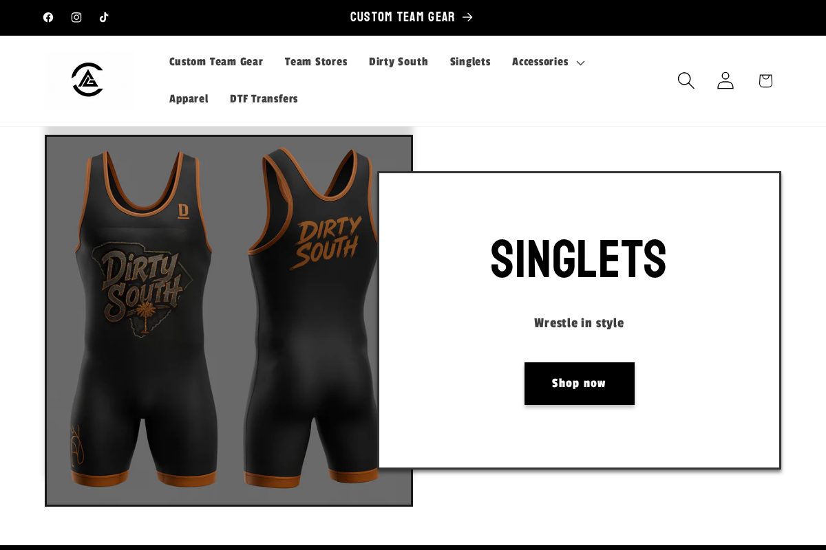 AssassinGear homepage screenshot