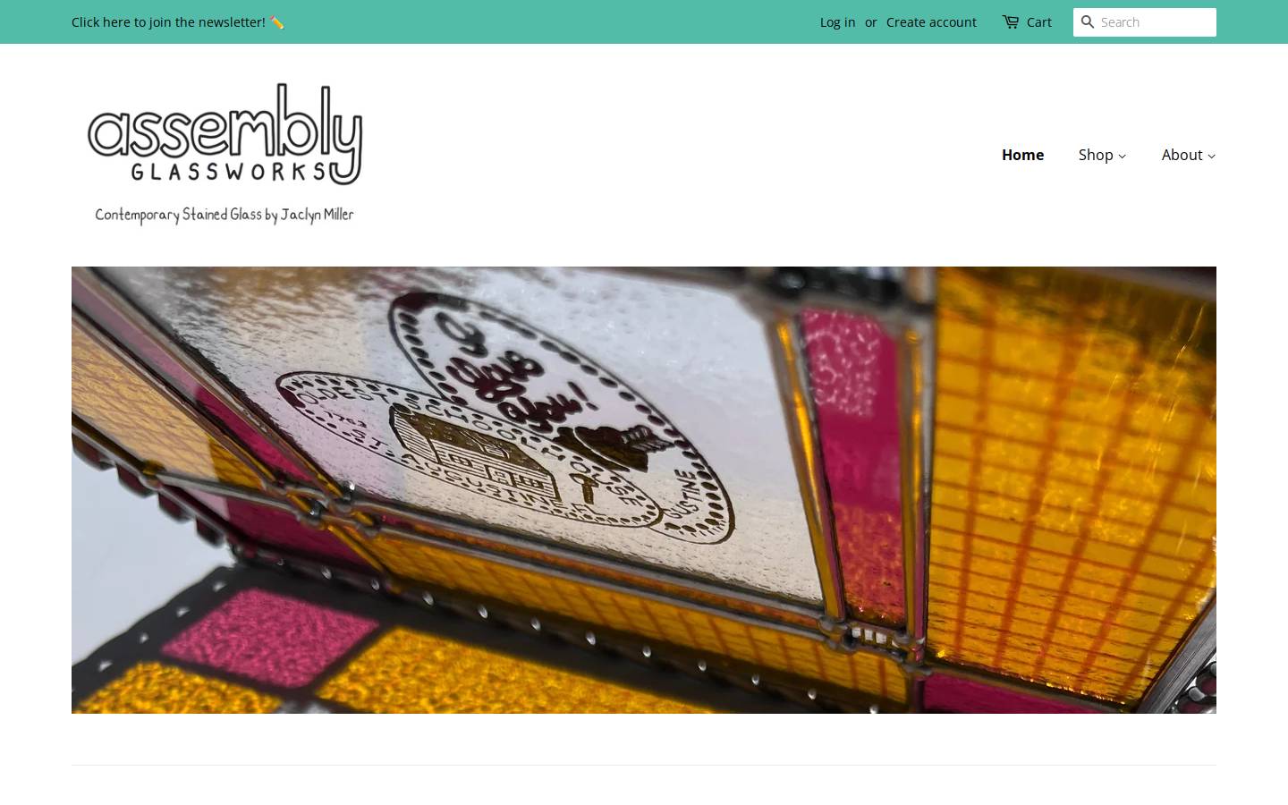 assemblyglassworks.com homepage screenshot