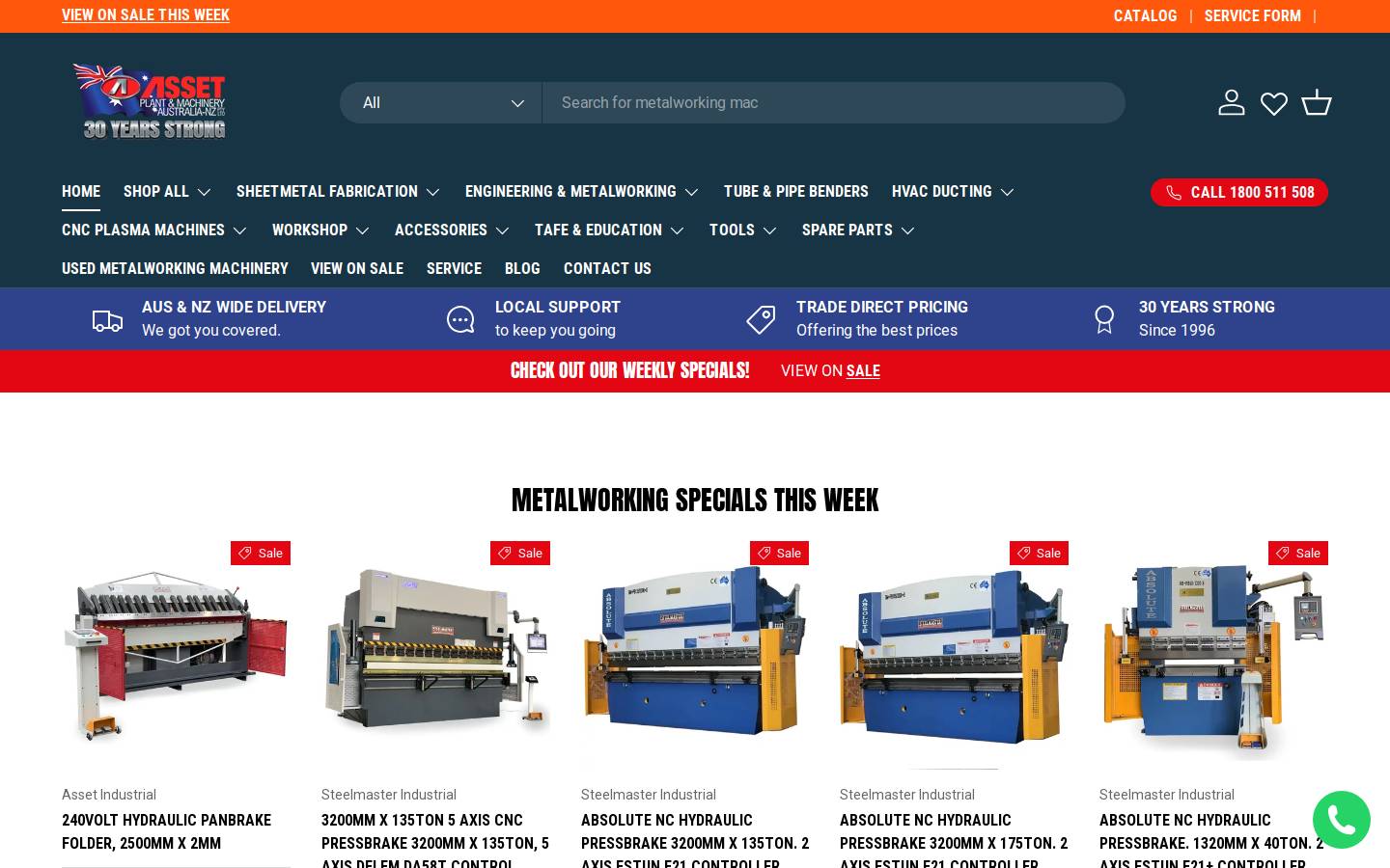 assetplant.com.au homepage screenshot