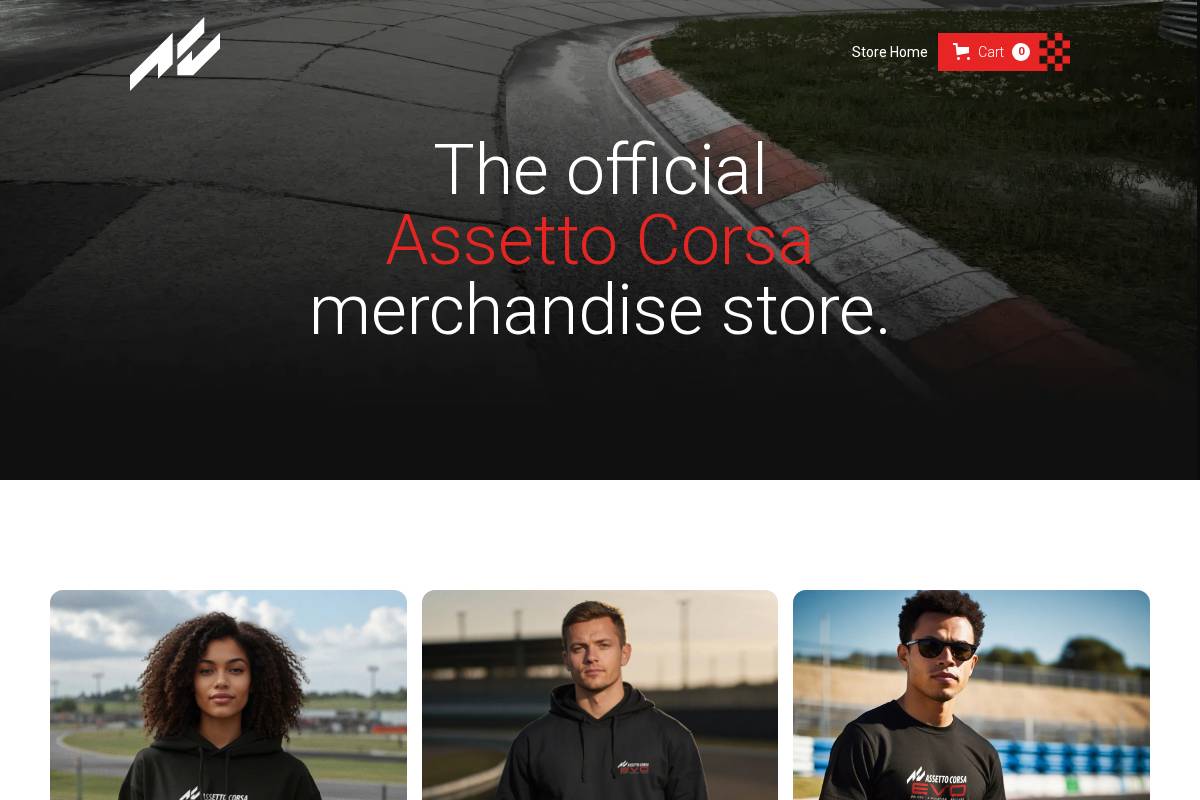 assettocorsa.shop homepage screenshot