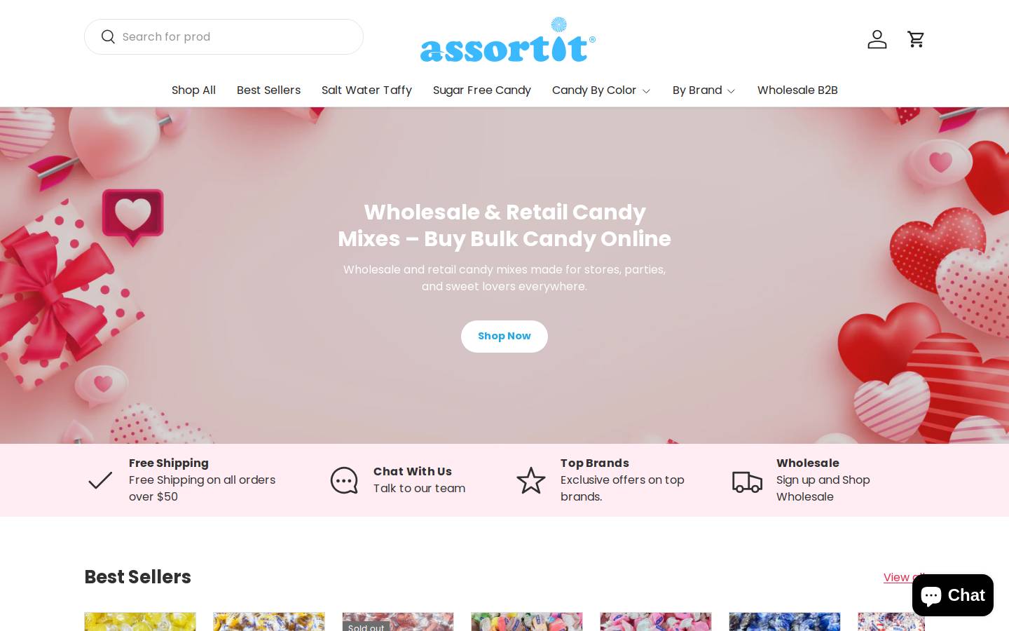assortit.com homepage screenshot