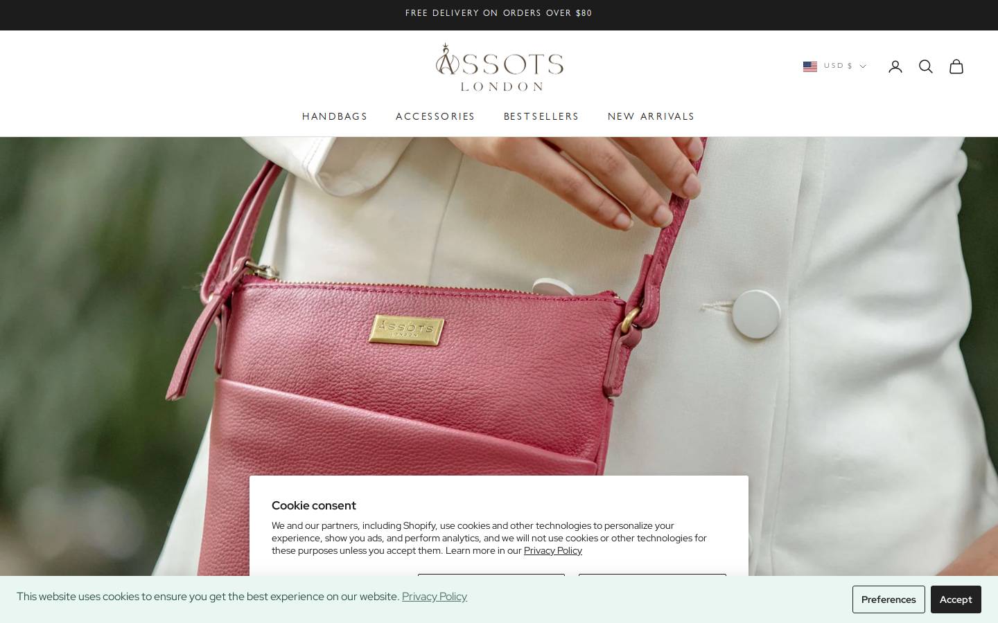 assots.com homepage screenshot