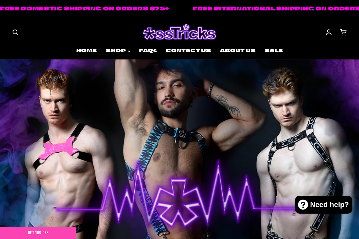 *ssTricks homepage screenshot