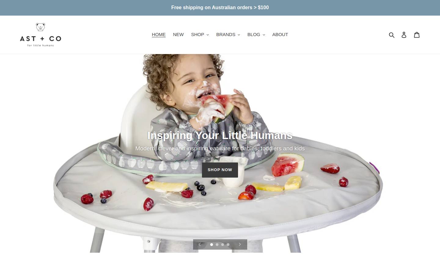 astandco.com homepage screenshot