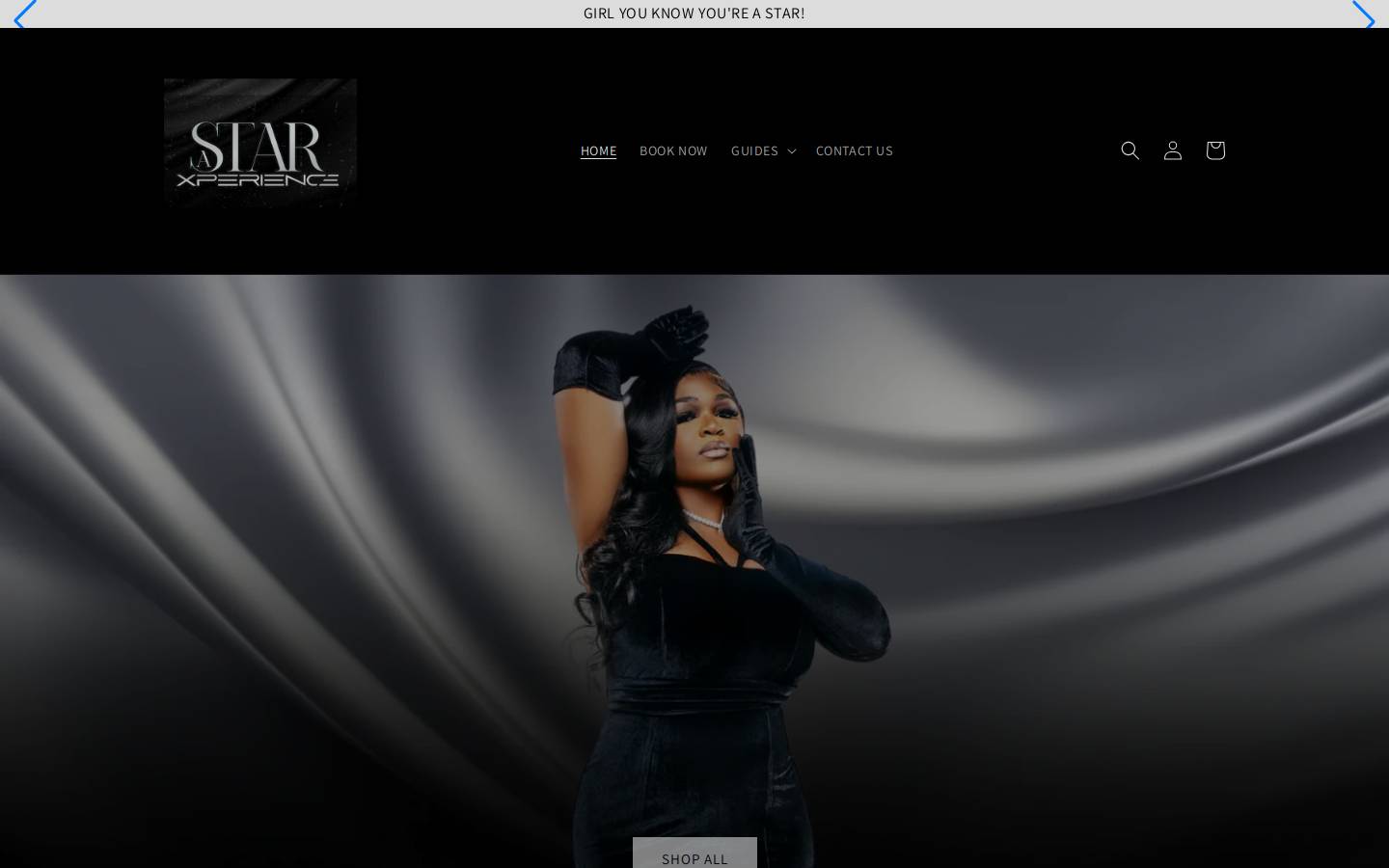 astarxperience.com homepage screenshot