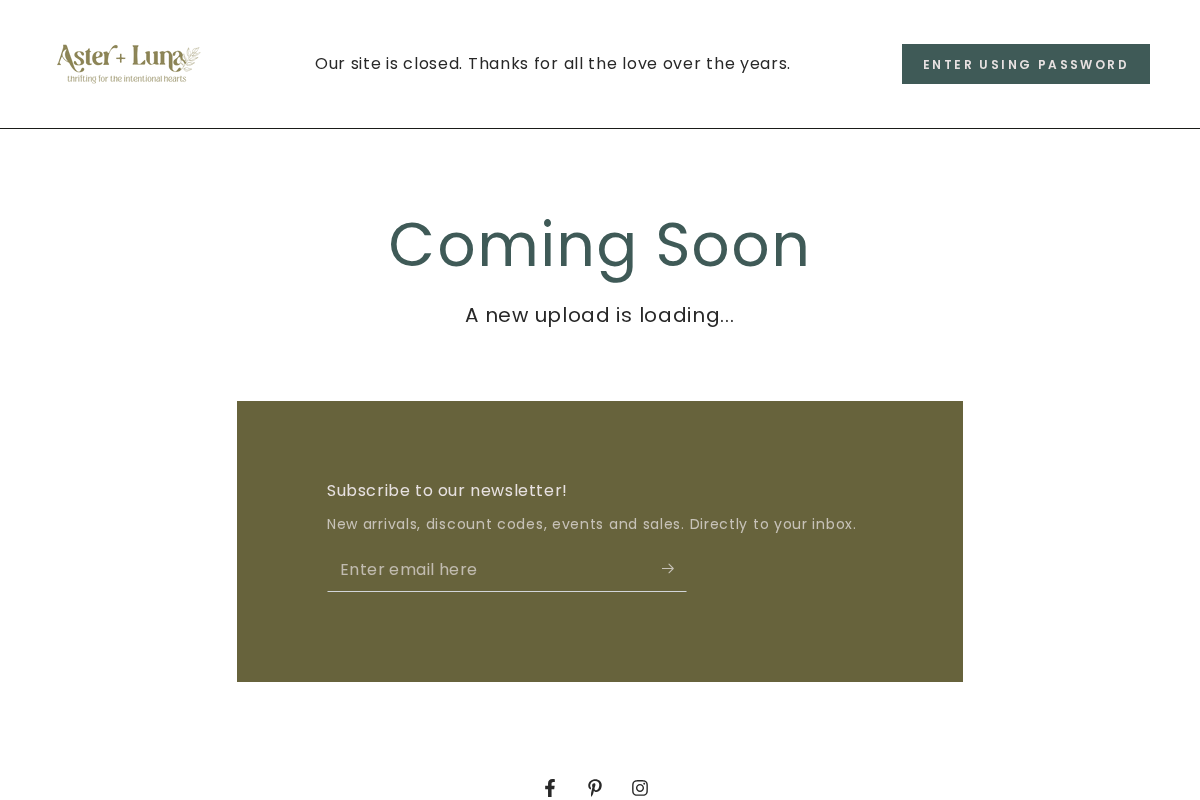 asterandluna.com homepage screenshot