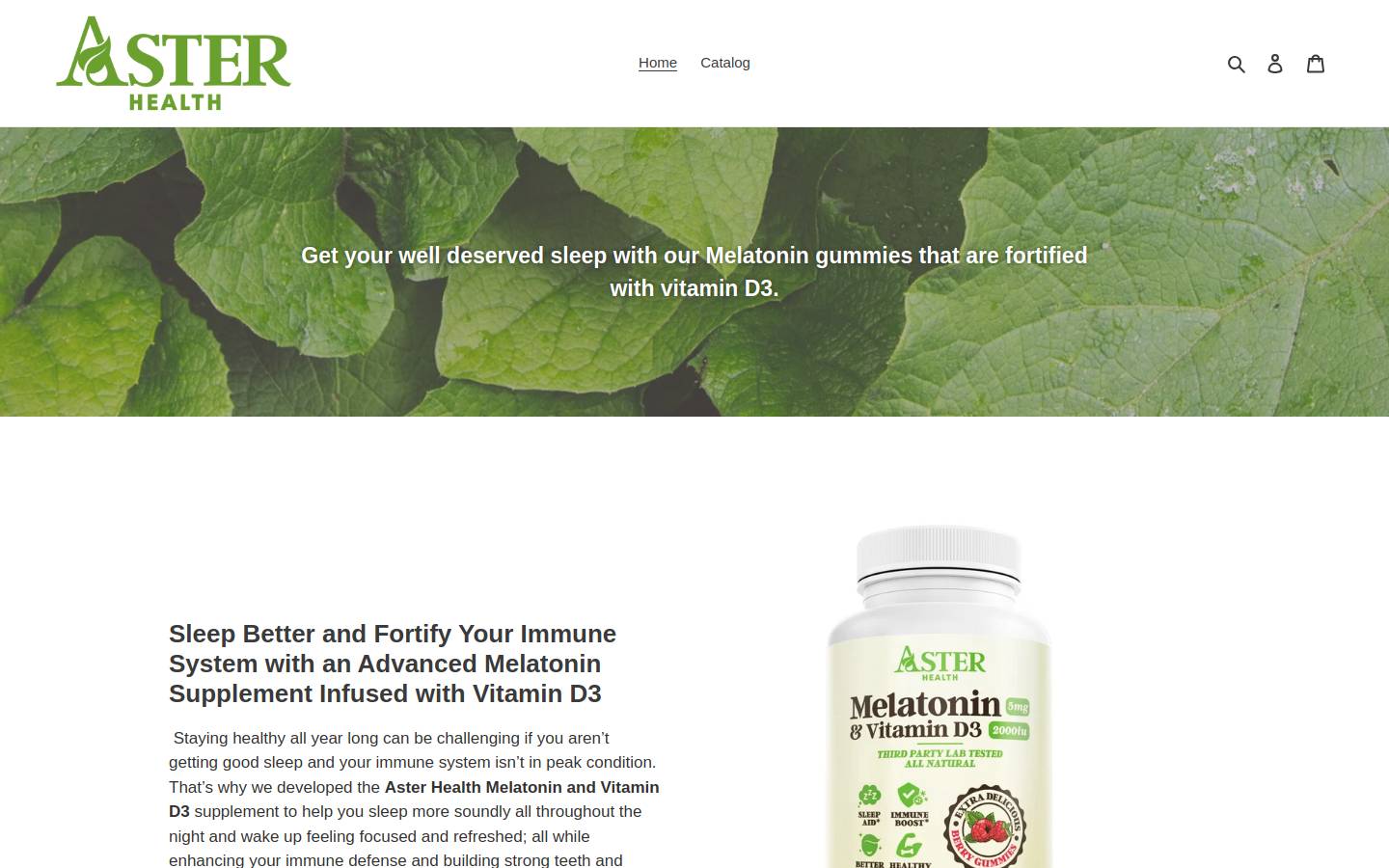 asterhealthny.com homepage screenshot