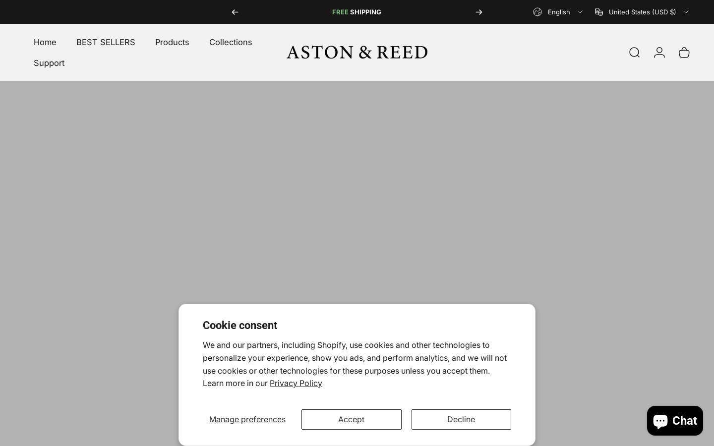 astonreed.com homepage screenshot