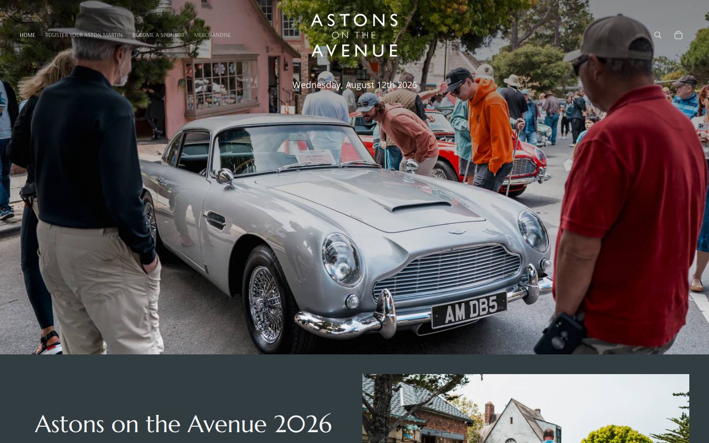 astonsontheavenue.com homepage screenshot