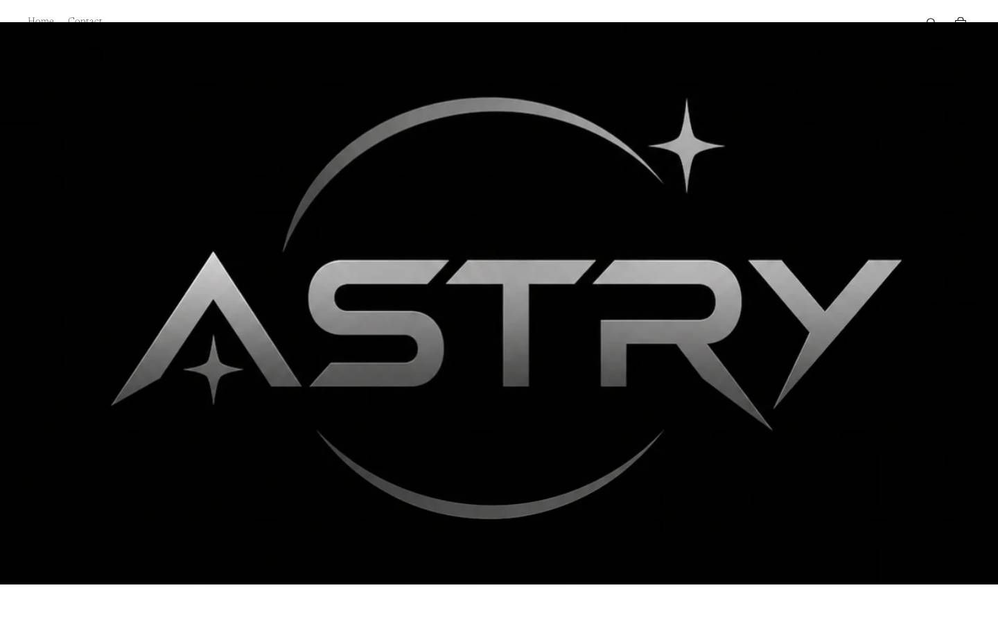 astry.me homepage screenshot