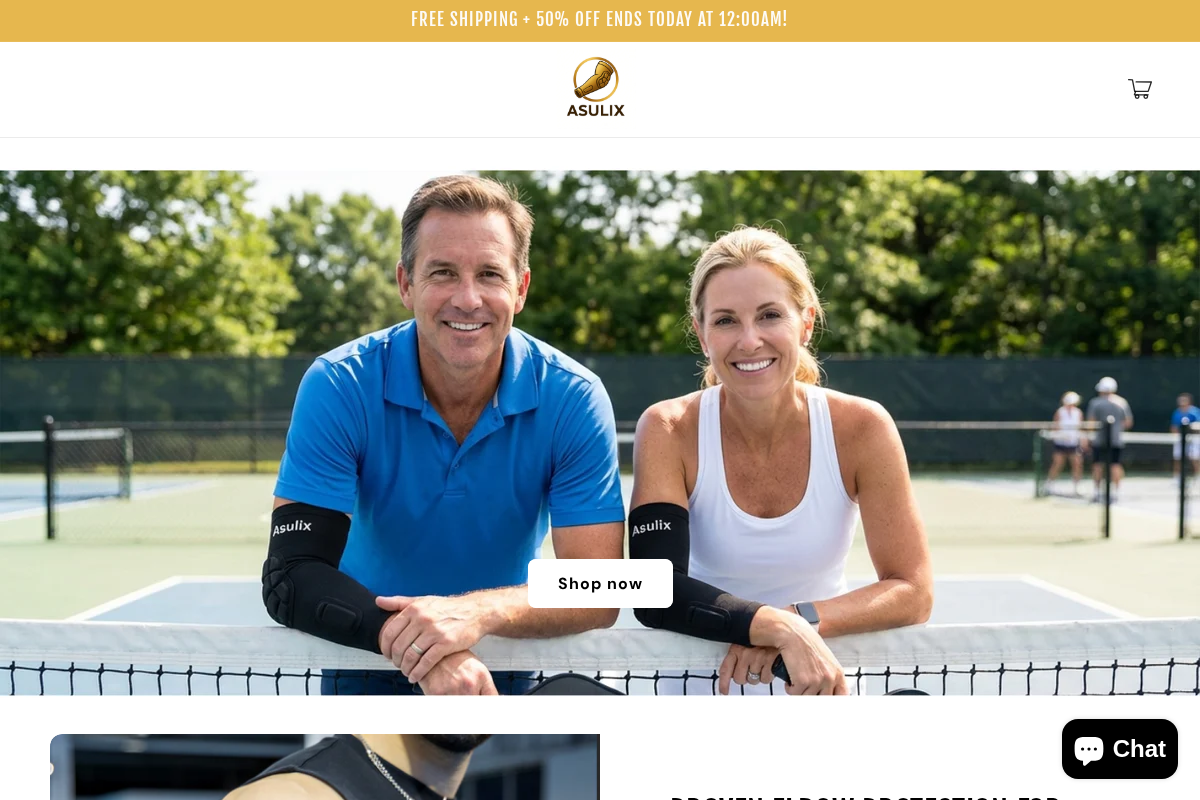 Asulix homepage screenshot