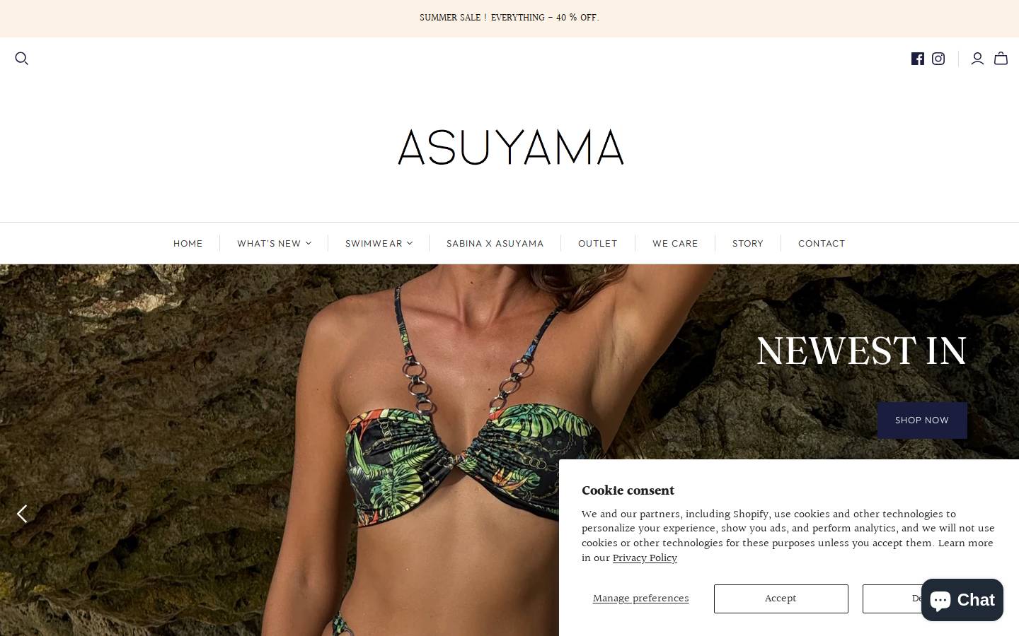 asuyama.com homepage screenshot